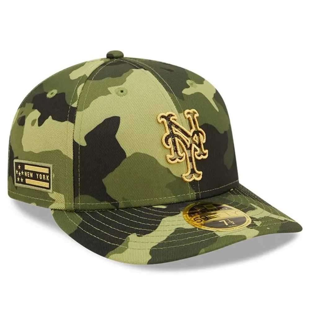 59Fifty NY Mets 2022 Armed Forces Day Hat M/L